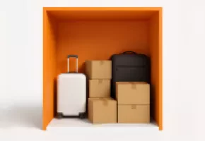 17 sq ft Locker storage unit